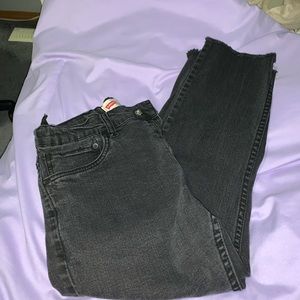 Cropped Levis